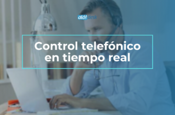 Control telefónico en tiempo real, vía web