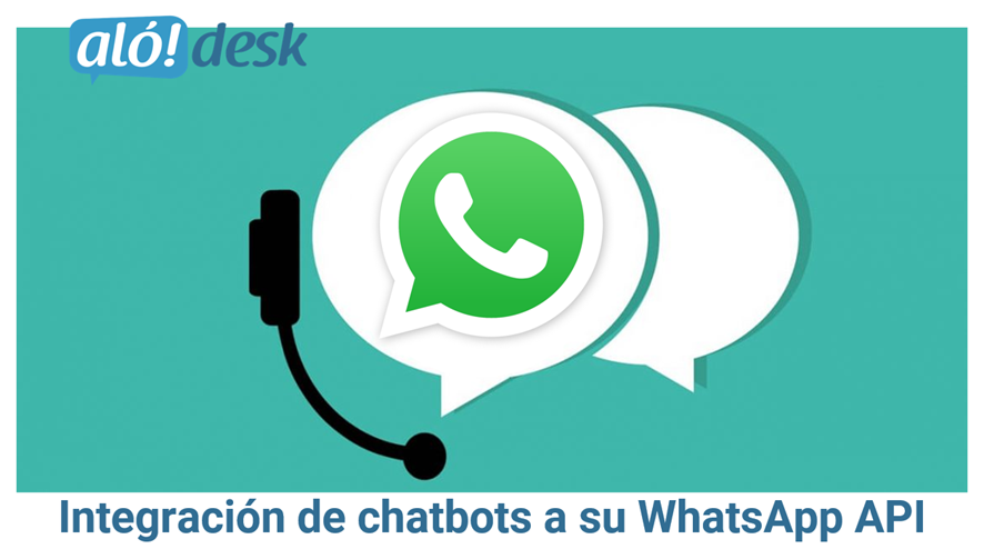 Alodesk - Integración de chatbots a su WhatsApp API