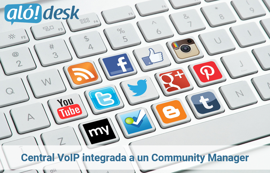 Alodesk Chile - Central VoIP integrada a un Community Manager