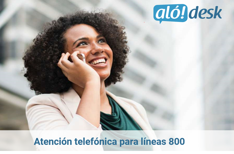 Alodesk - Atención telefónica para líneas 800