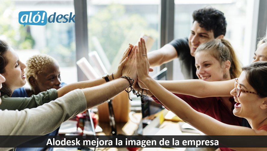 Alodesk mejora la imagen de la empresa